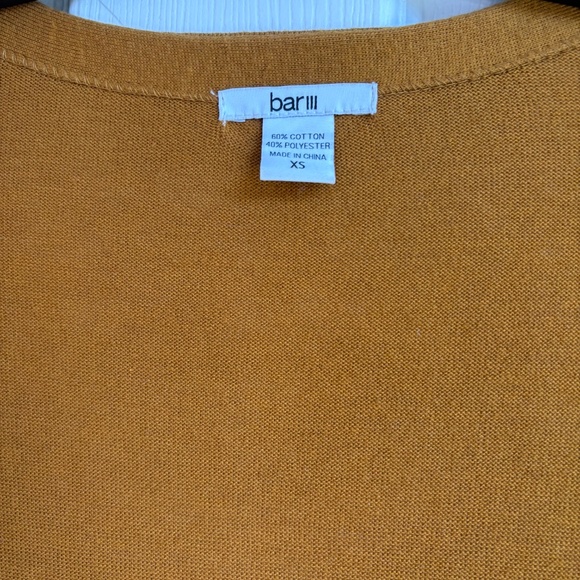 BAR III Orange Brown Long Cardigan - Picture 2 of 7